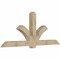 Ekena Millwork Redmond Rough Sawn Timber Gable Bracket, Douglas Fir, 96"W x 40"H x 6"D x 6"F, 10/12 Pitch GBW096X40X0606RED00RDF - alternate 3